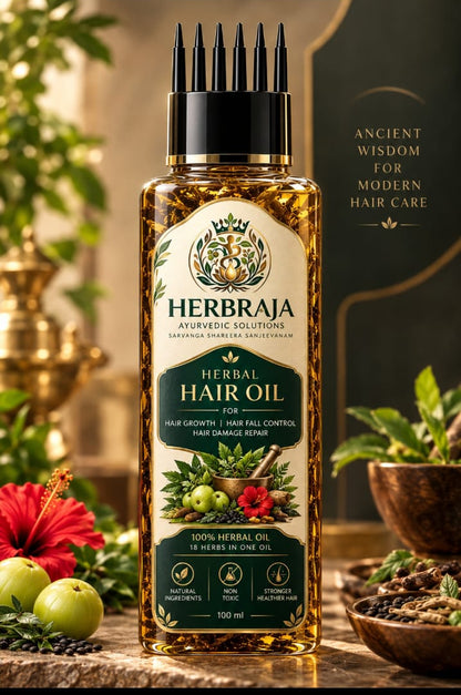 18 HERBS HAIR OIL