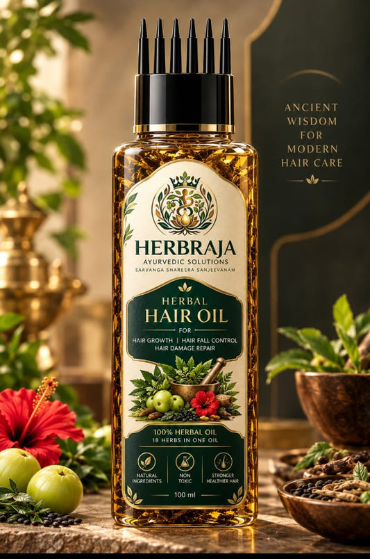 18 HERBS HAIR OIL